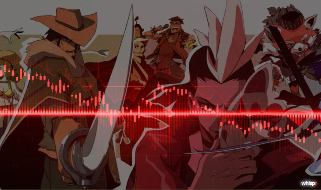 El suelo de los NFT de Azuki Elementals se hunde