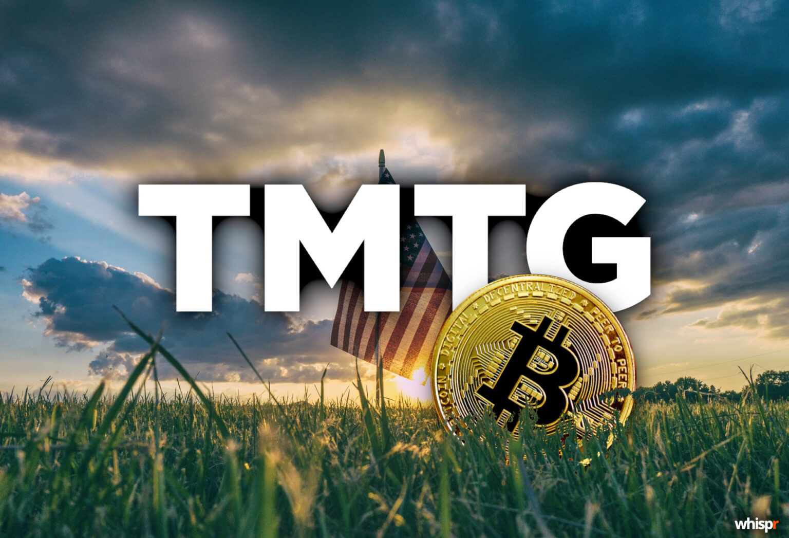 Trump Media invierte $2.400 millones en Bitcoin · WHISPR