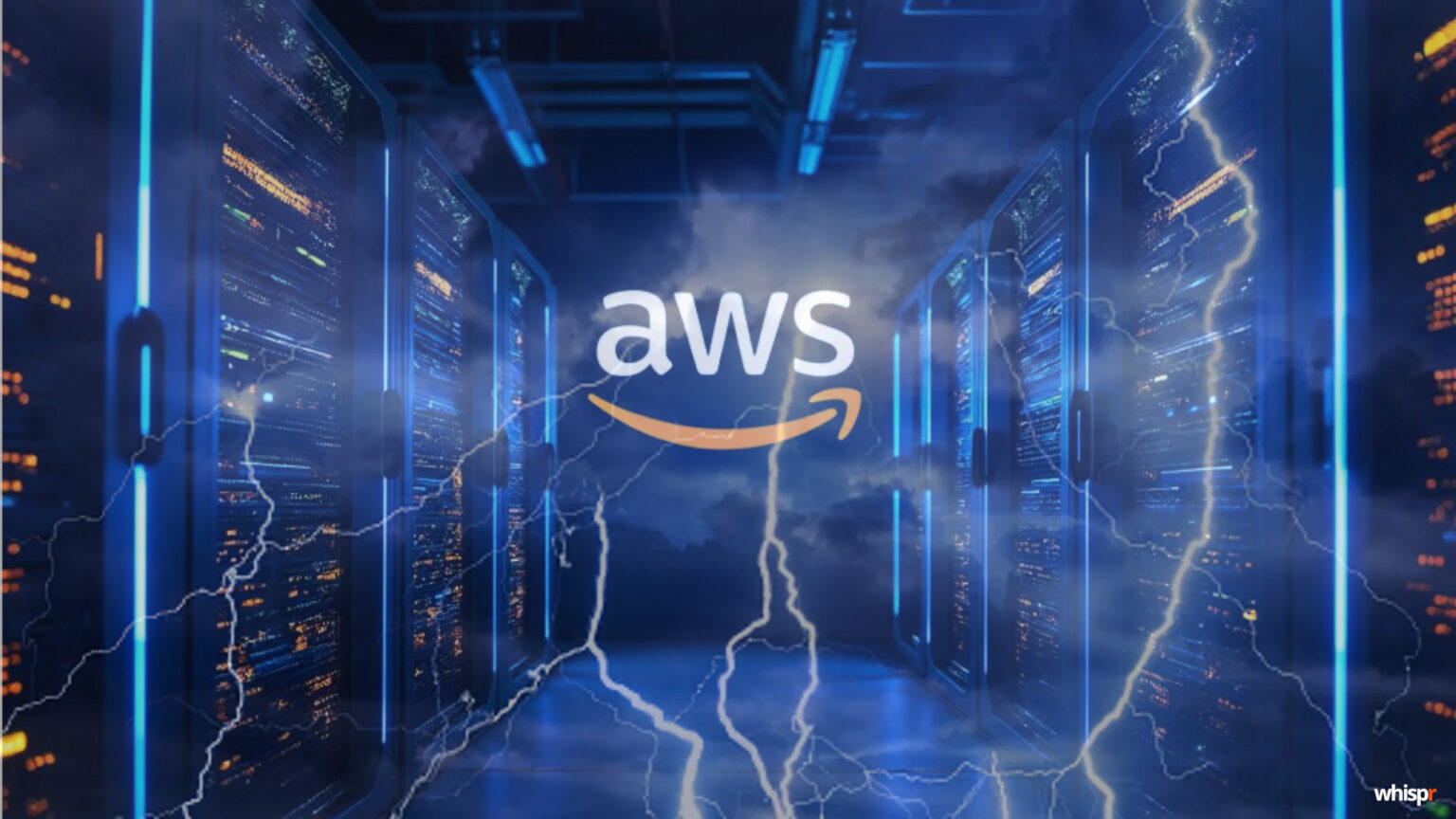 Una caída masiva de Amazon Web Services paraliza plataformas digitales en todo el mundo Una caída de Amazon Web Services paraliza internet · WHISPR