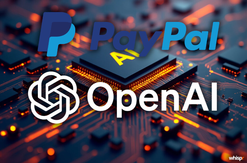 PayPal se alía con OpenAI para integrarse en ChatGPT · WHISPR